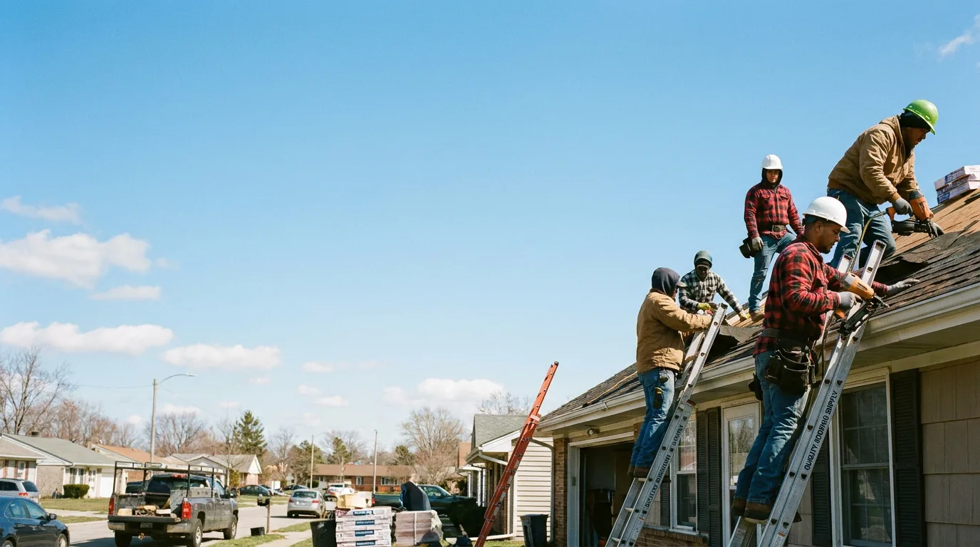 Roofing in Woodleaf, NC near me